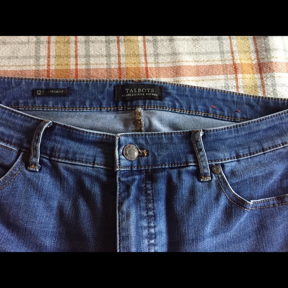 Talbots Flawless Five Pocket Straight Leg Jeans - Picture 2 of 9